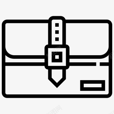 钱包包公文包图标