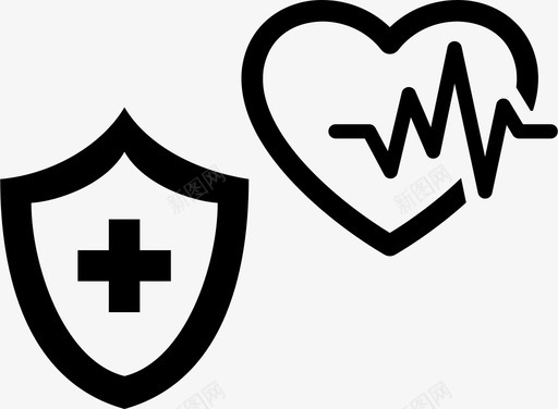 心脏骤停心脏病心脏病保险图标