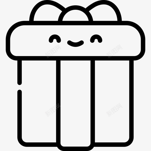 礼品盒礼品14直系svg_新图网 https://ixintu.com 礼品盒 礼品 直系