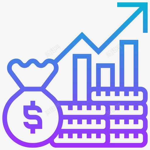 指数投资类型3梯度svg_新图网 https://ixintu.com 指数 投资 投资类 类型 梯度