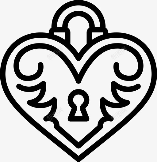 心脏纹身16直线svg_新图网 https://ixintu.com 心脏 纹身 直线