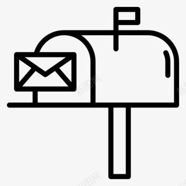 邮政信箱公共服务2直拨图标