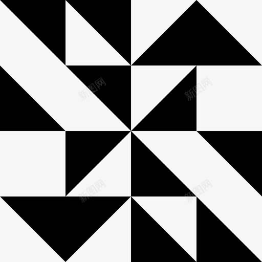 瓷砖设计背景装饰svg_新图网 https://ixintu.com 瓷砖 设计 背景 装饰 图案 无缝 三角形