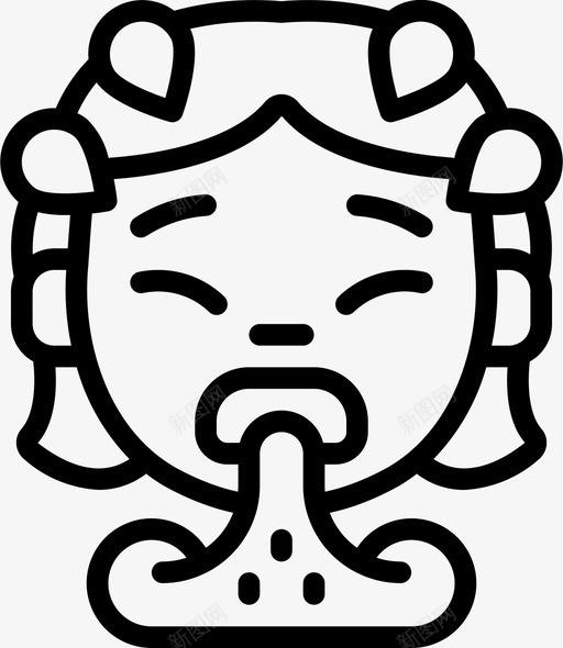 害怕恐惧1直系svg_新图网 https://ixintu.com 害怕 恐惧 直系