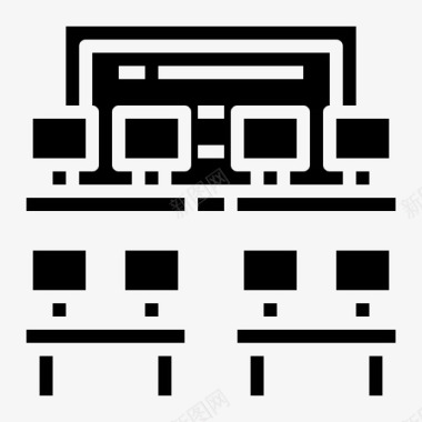 计算机学校124填充图标