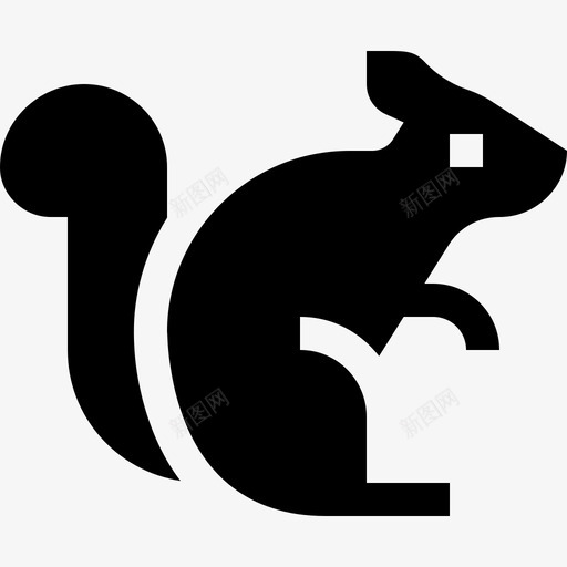 松鼠动物和自然公园2填充svg_新图网 https://ixintu.com 松鼠 动物 自然 公园 填充