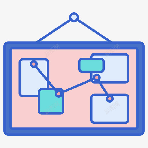 钉板私人侦探1号扁平svg_新图网 https://ixintu.com 钉板 私人 侦探 1号 扁平