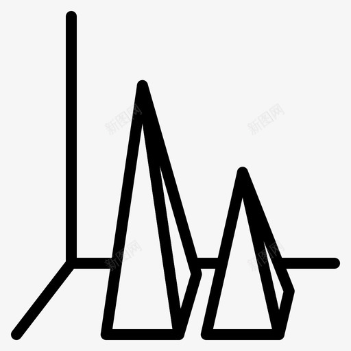 金字塔图分析图表svg_新图网 https://ixintu.com 金字塔 图表 分析 静力学 混合