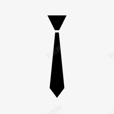 领带服装礼服图标
