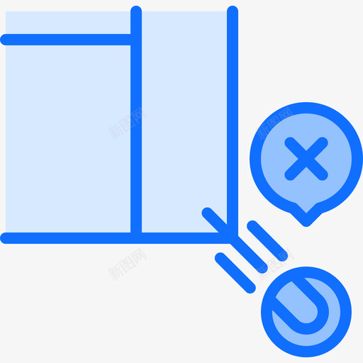 出局网球11蓝色svg_新图网 https://ixintu.com 出局 网球 蓝色