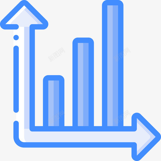 图表商业438蓝色svg_新图网 https://ixintu.com 图表 商业 蓝色