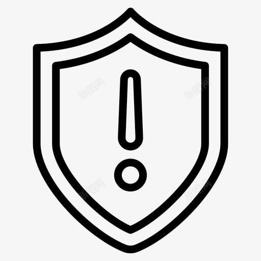 安全警报符号注意标志紧急通知svg_新图网 https://ixintu.com 安全 警报 符号 注意 标志 紧急通知 警告 防病毒 向量 图标