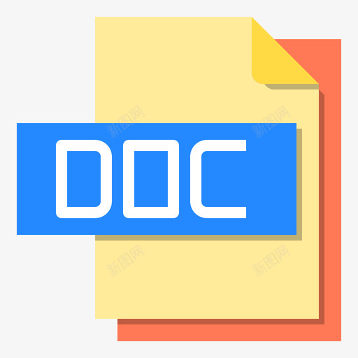 Doc文件文件格式2平面svg_新图网 https://ixintu.com 文件 Doc 格式 平面