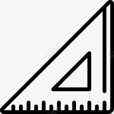 三角形图1直线图标