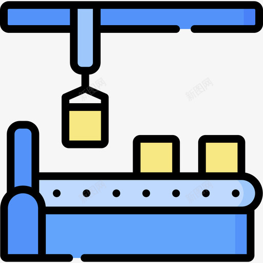 输送带制造47线性颜色svg_新图网 https://ixintu.com 输送带 制造 线性 颜色