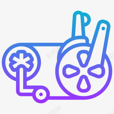 齿轮自行车元素1坡度图标