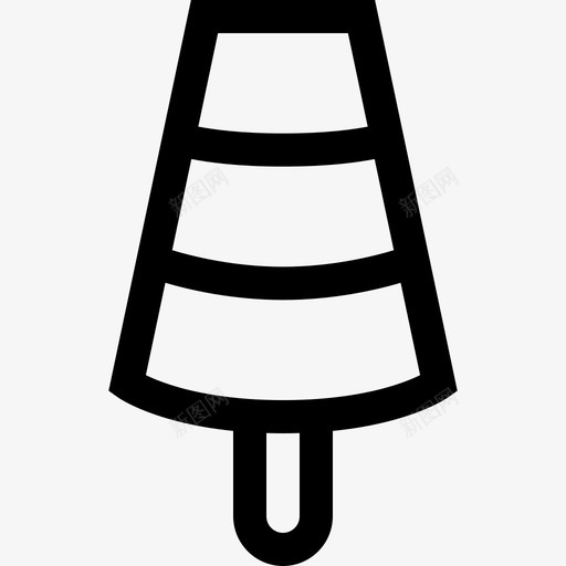 冰激凌夏季131线性svg_新图网 https://ixintu.com 冰激凌 夏季 线性