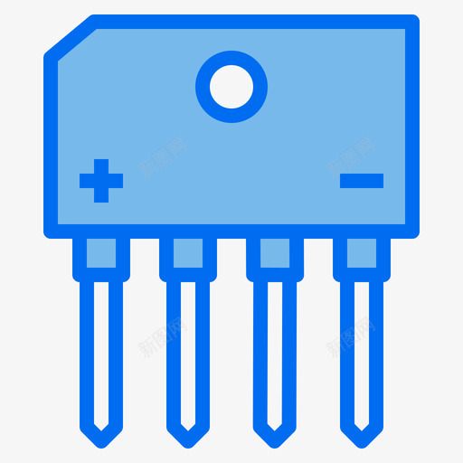 半导体蓝色svg_新图网 https://ixintu.com 半导体 蓝色