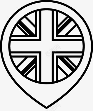 英国国旗gbr国家图标
