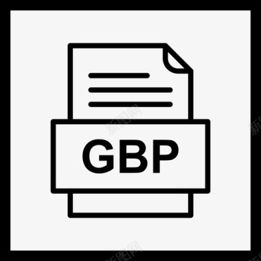gbp文件文件图标文件类型格式图标