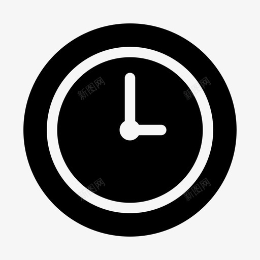 时钟时间工具和器具svg_新图网 https://ixintu.com 时钟 时间 工具 器具 手表 办公用品