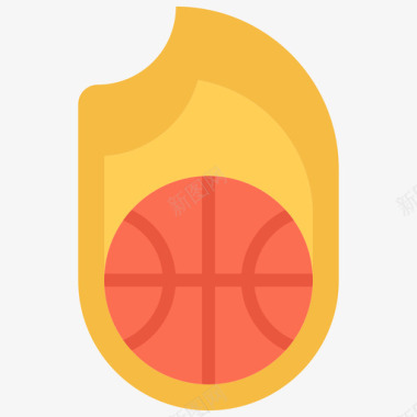 消防篮球46平图标