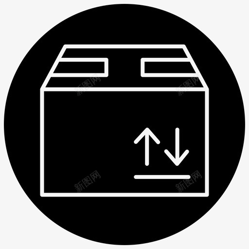 送货箱包裹产品svg_新图网 https://ixintu.com 送货 货箱 包裹 产品 物流 外线 零头