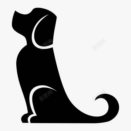 猫，狗，猫狗，心形svg_新图网 https://ixintu.com 猫，狗，猫狗，心形