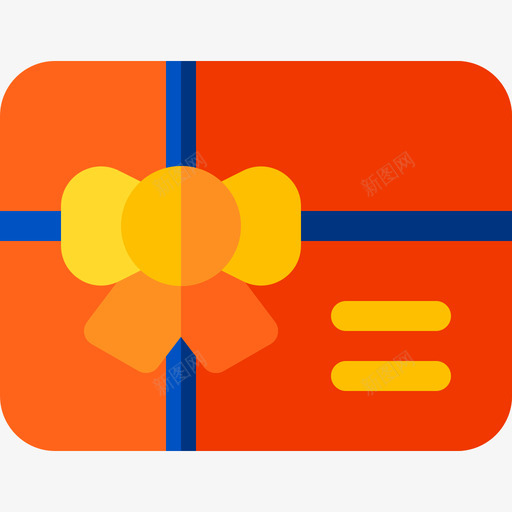 礼品卡在线营销26扁平svg_新图网 https://ixintu.com 礼品 在线 营销 扁平