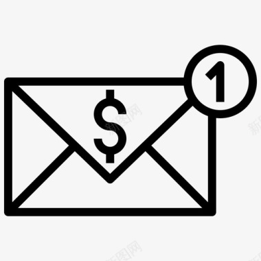 邮件在线货币服务6直邮图标