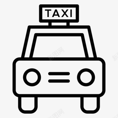 出租车公共服务2直达图标