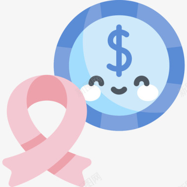 捐赠世界癌症意识日20平图标