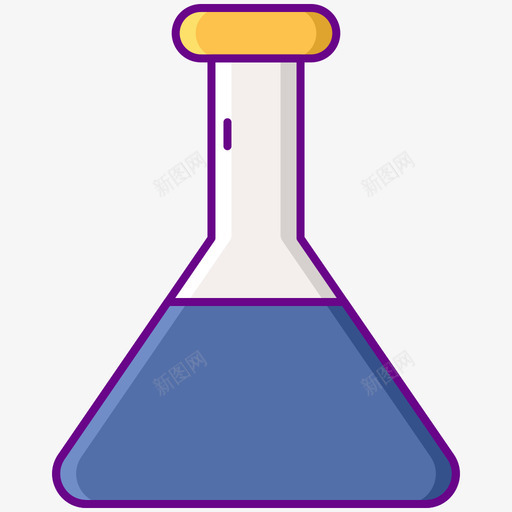 58号实验室线性颜色烧瓶svg_新图网 https://ixintu.com 58号 实验室 线性 颜色 烧瓶