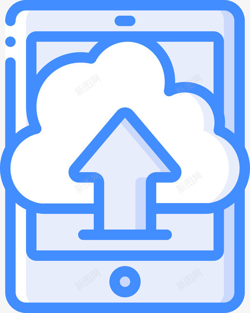 云移动设备管理5蓝色svg_新图网 https://ixintu.com 移动 设备管理 蓝色