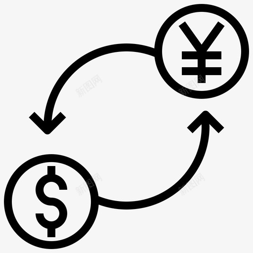 货币兑换175机场直线svg_新图网 https://ixintu.com 货币 兑换 机场 直线