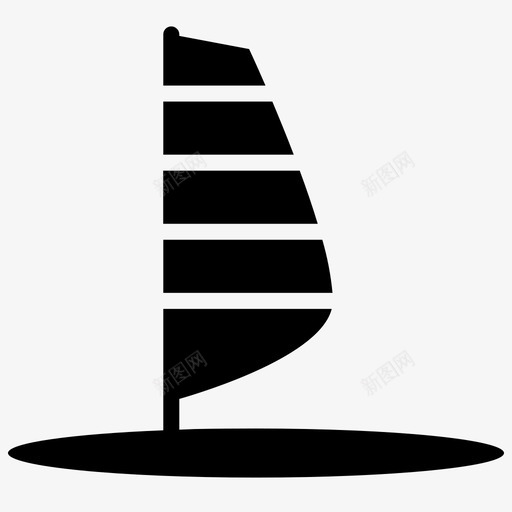 风帆冲浪板海洋svg_新图网 https://ixintu.com 海洋 风帆 冲浪板 冲浪 体育器材