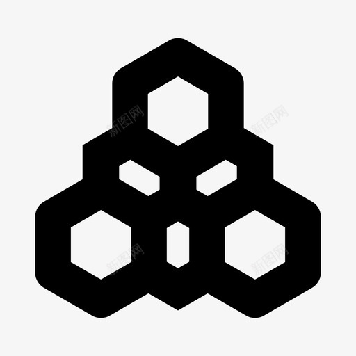 六角形金字塔六角形蜂巢svg_新图网 https://ixintu.com 六角形 金字塔 蜂巢 储存 蜂蜜 蜂箱