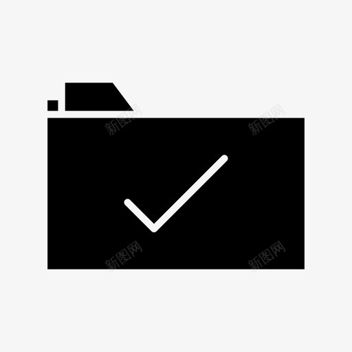 操作支票文档svg_新图网 https://ixintu.com 操作 支票 文档 文件夹 office 标志 标志符 符号