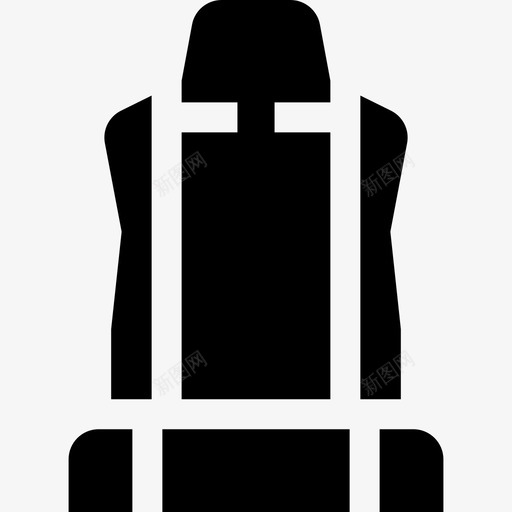 座椅赛车17已填充svg_新图网 https://ixintu.com 座椅 赛车 填充