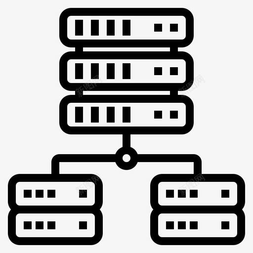 数据库网络托管69线性svg_新图网 https://ixintu.com 数据库 网络 托管 线性