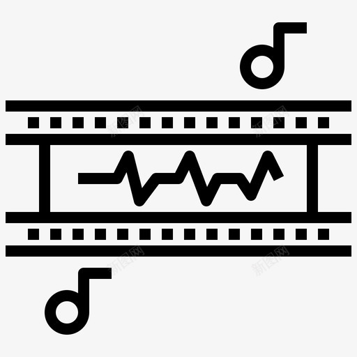 配乐视频制作23线性svg_新图网 https://ixintu.com 配乐 视频制作 线性