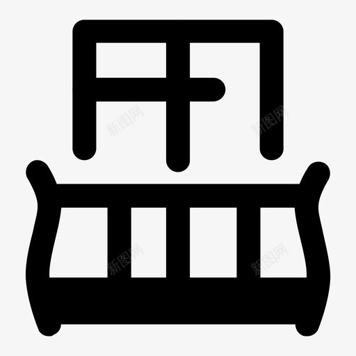 设施_露天阳台_iconsvg_新图网 https://ixintu.com 设施_露天阳台_icon