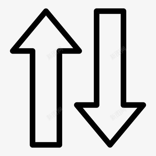 下载箭头数据连接svg_新图网 https://ixintu.com 下载 箭头 数据 连接 方向 上载 web 用户界面 线图 图标