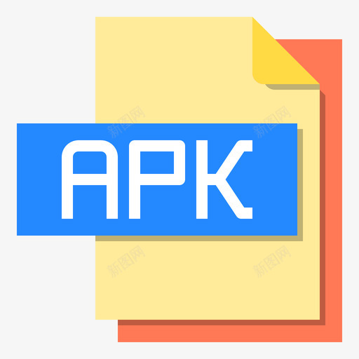 Apk文件文件格式2平面svg_新图网 https://ixintu.com 文件 Apk 格式 平面