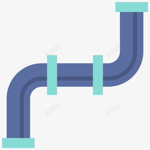管道变型管道工39扁平svg_新图网 https://ixintu.com 管道 变型 管道工 扁平