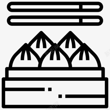 饺子东方食物6直系图标