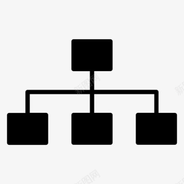 服务器连接链接关系图标