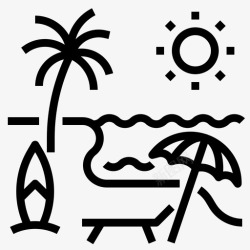 夏季旅游景观夏季炎热自然高清图片