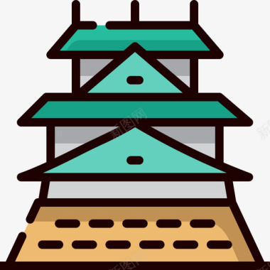线性城堡日本大阪89图标