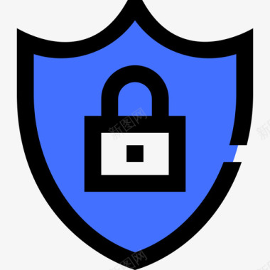 安全网页设计161蓝色图标